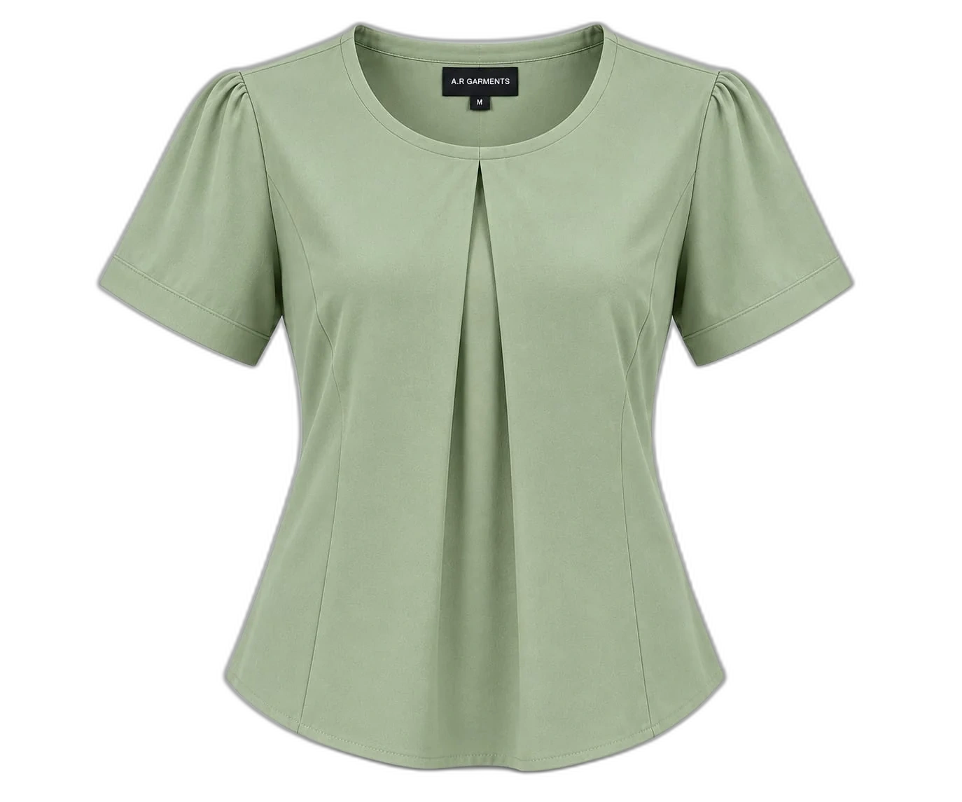 Sage Pleat Front