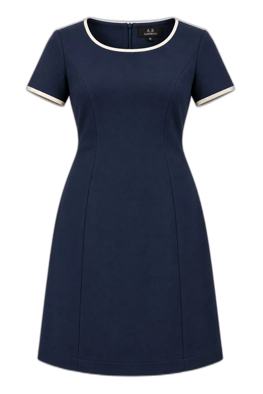 Navy Contrast Piping