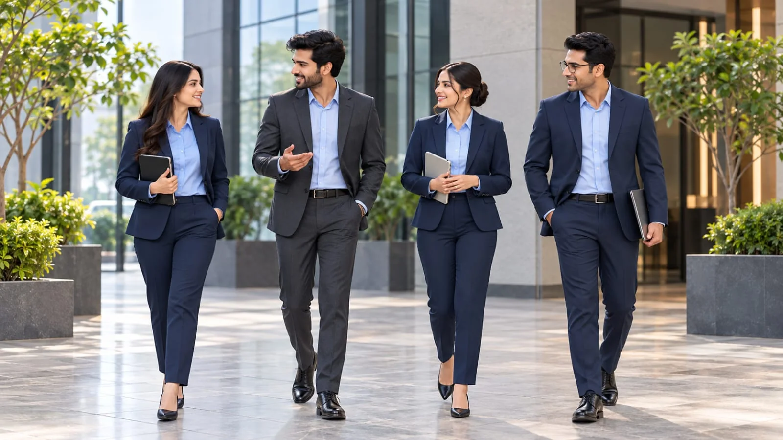 Corporate Uniforms Team Group
