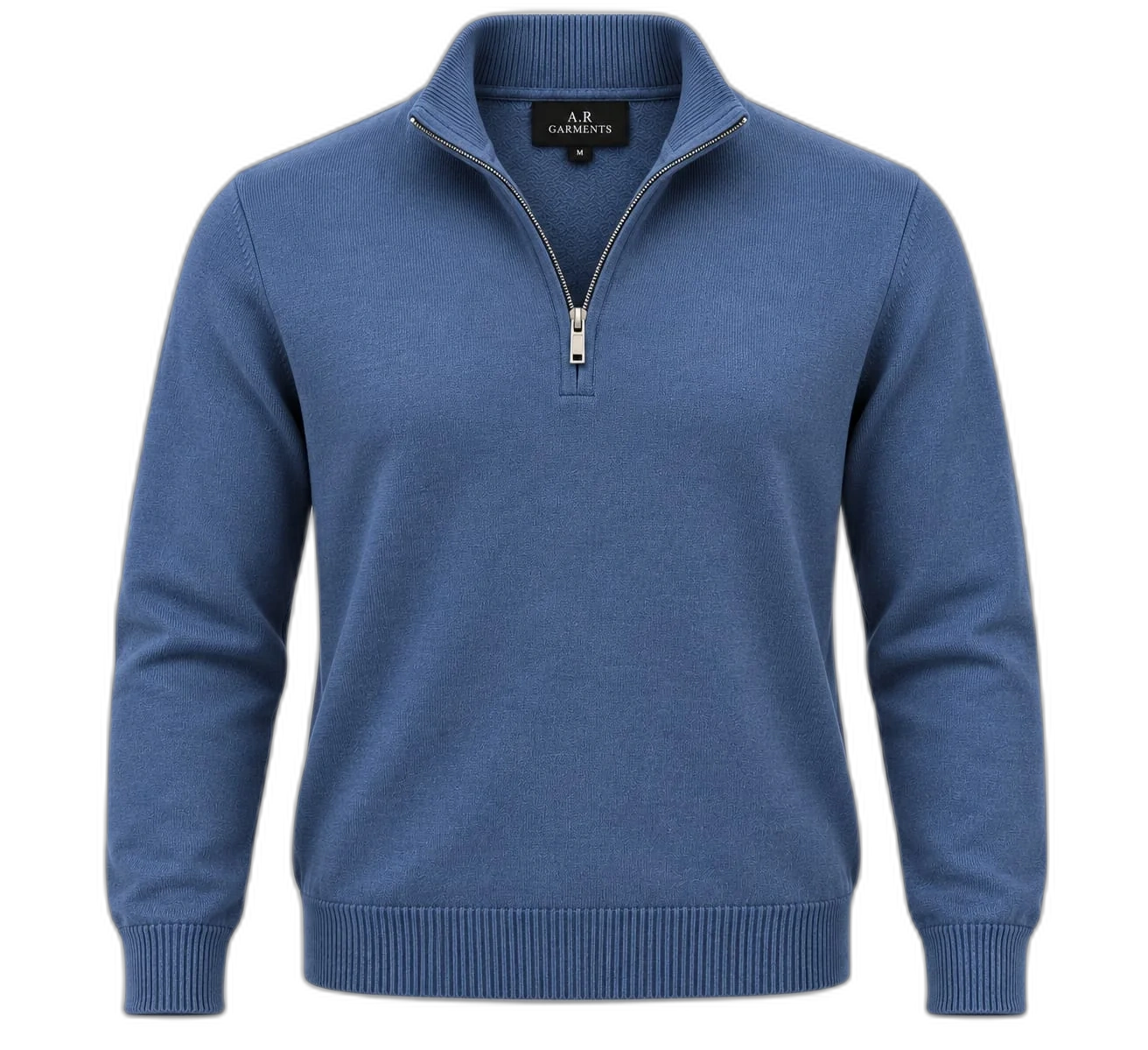 Steel Blue Quarter Zip