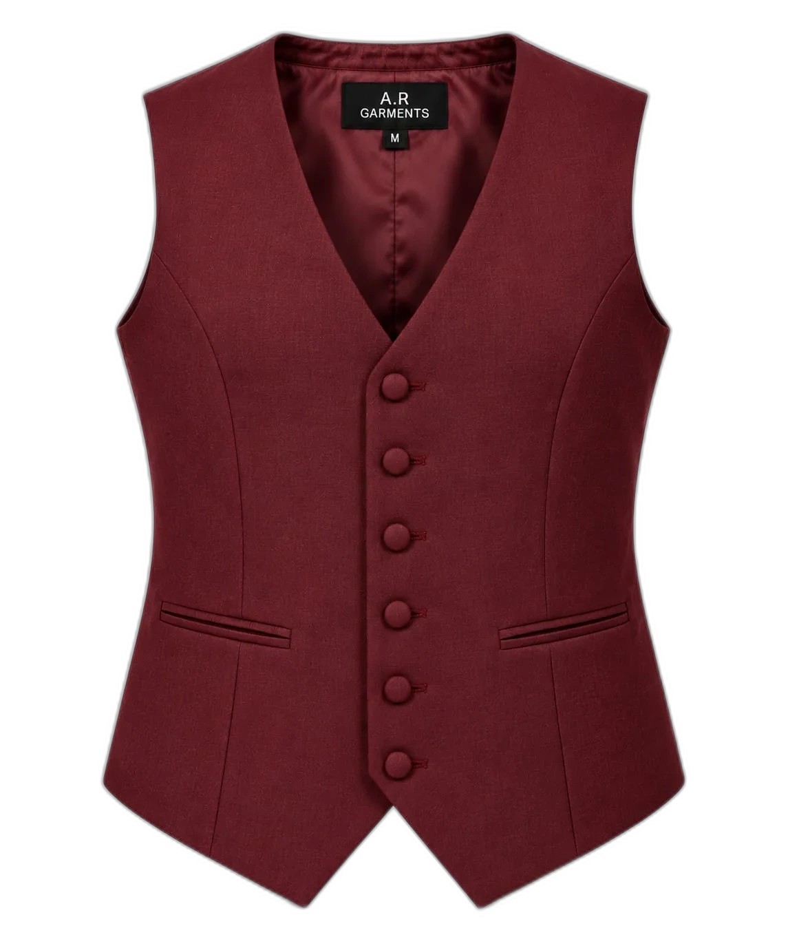 Burgundy Formal Waistcoats & Vests