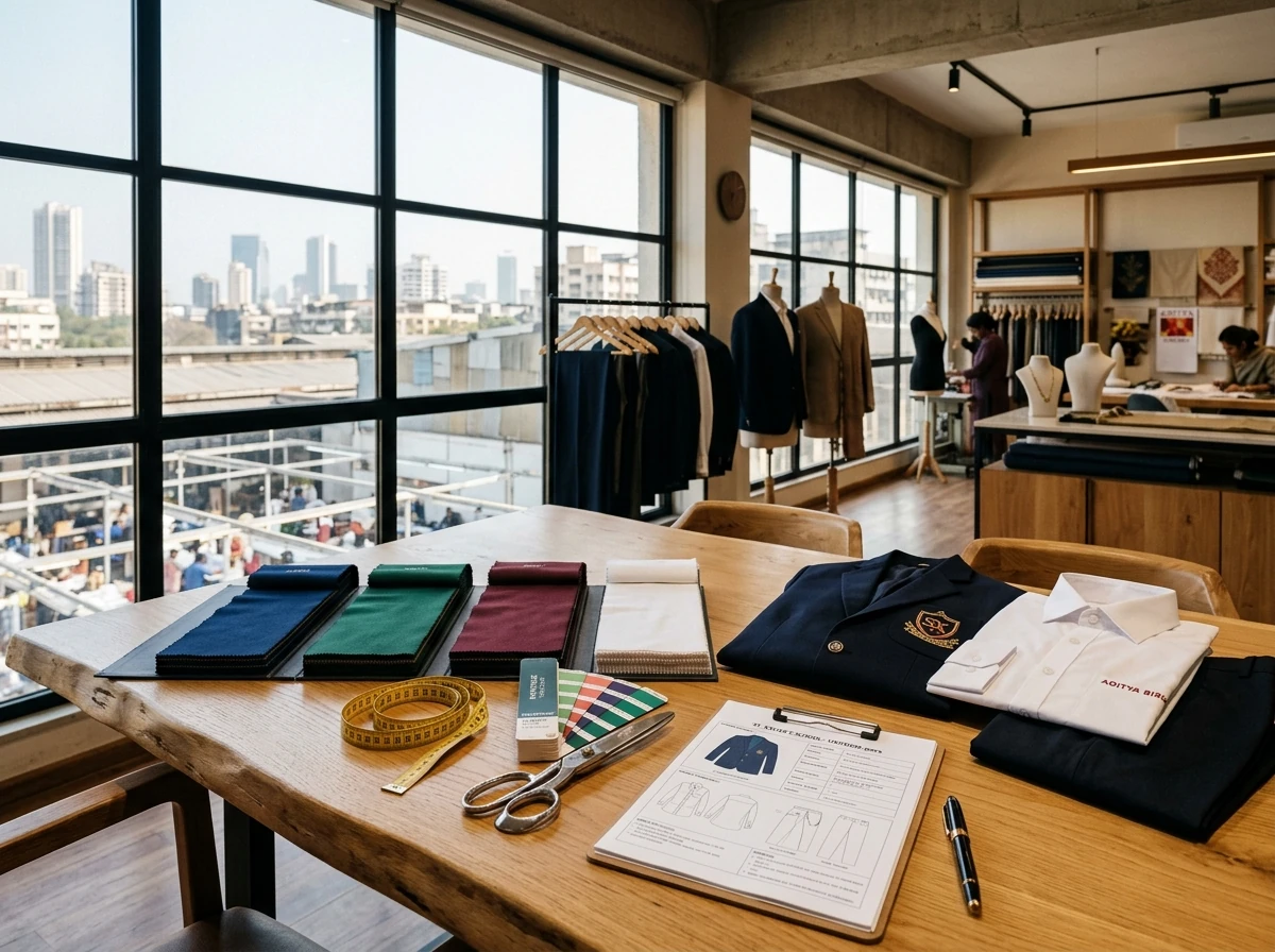 AR Garments Uniform Consultation and Sampling Showroom, Mumbai