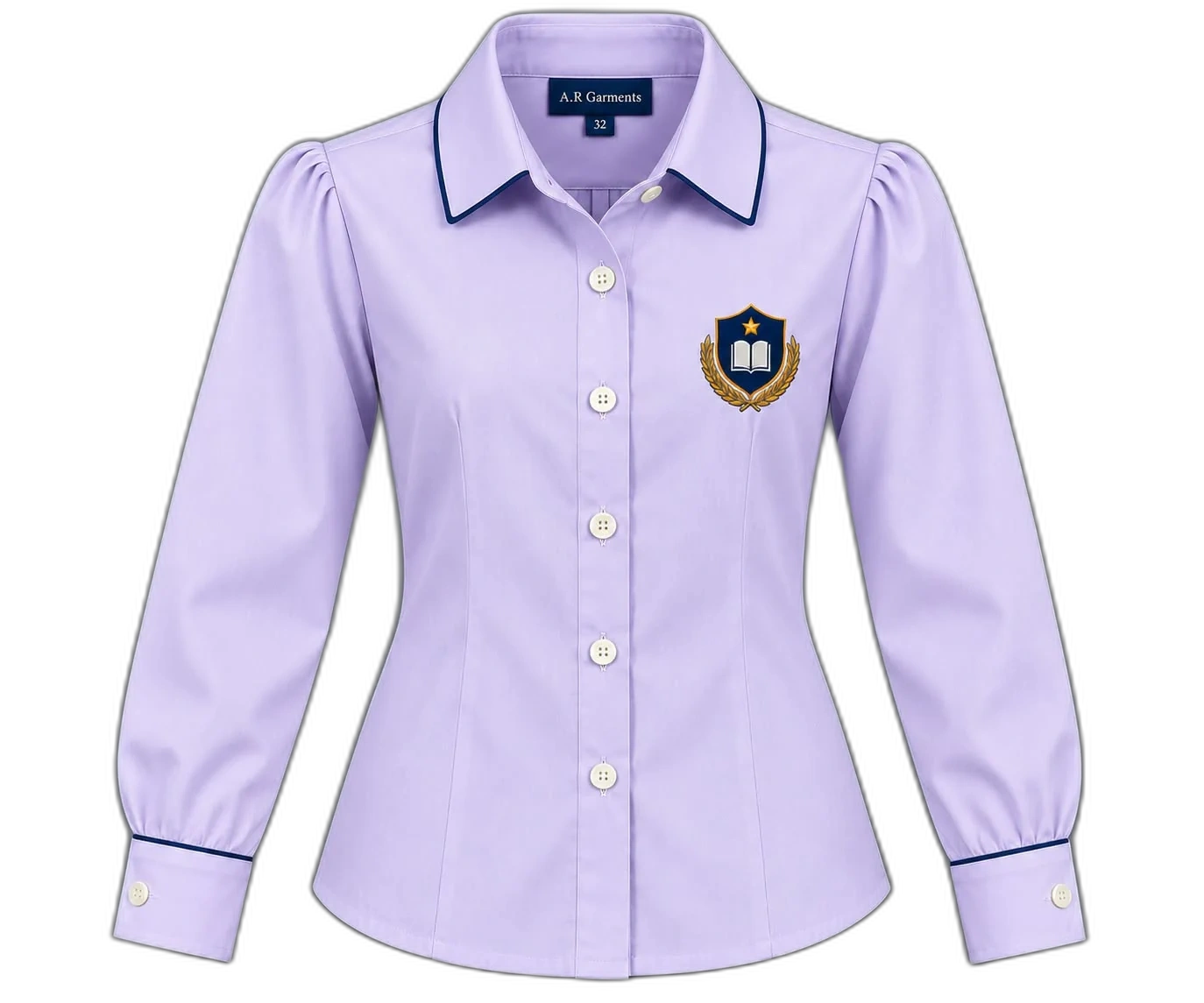 Full-Sleeve School Blouses
