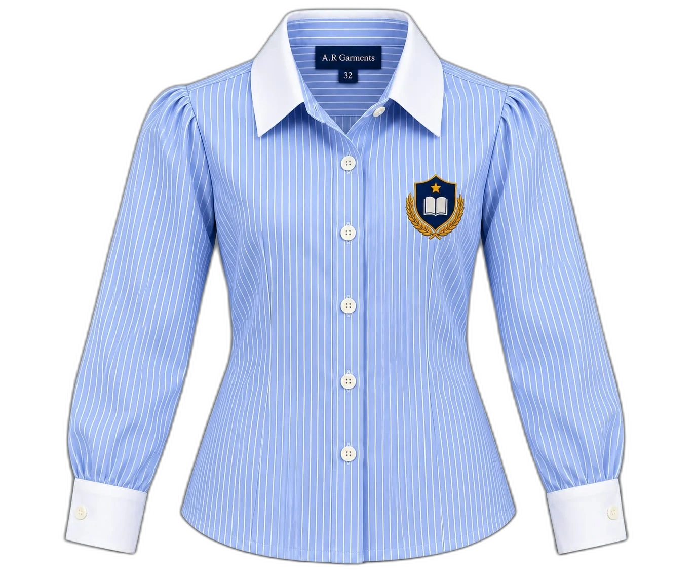 Powder-blue blouses · verandah group