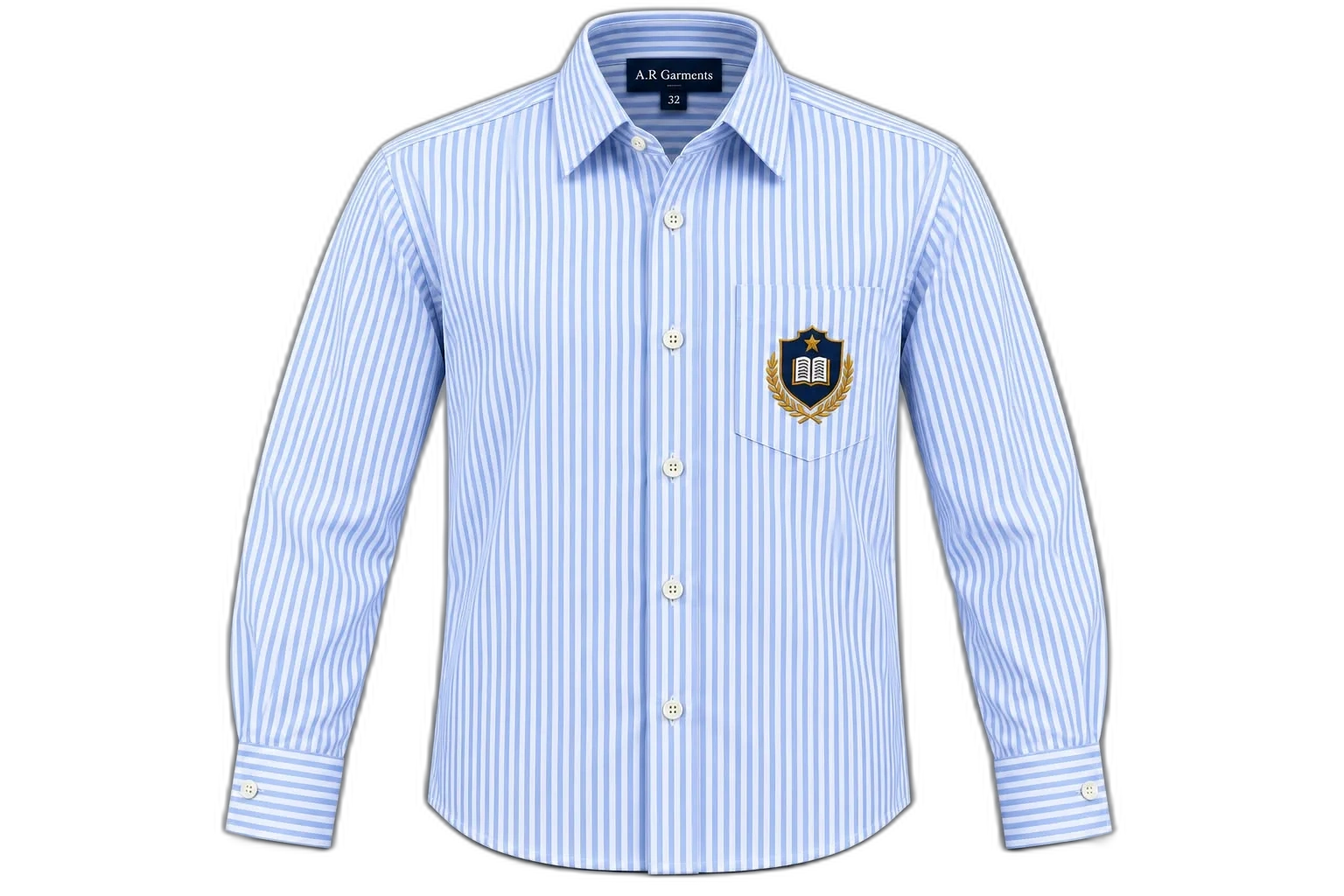 Sky-blue long-sleeve shirts · verandah group