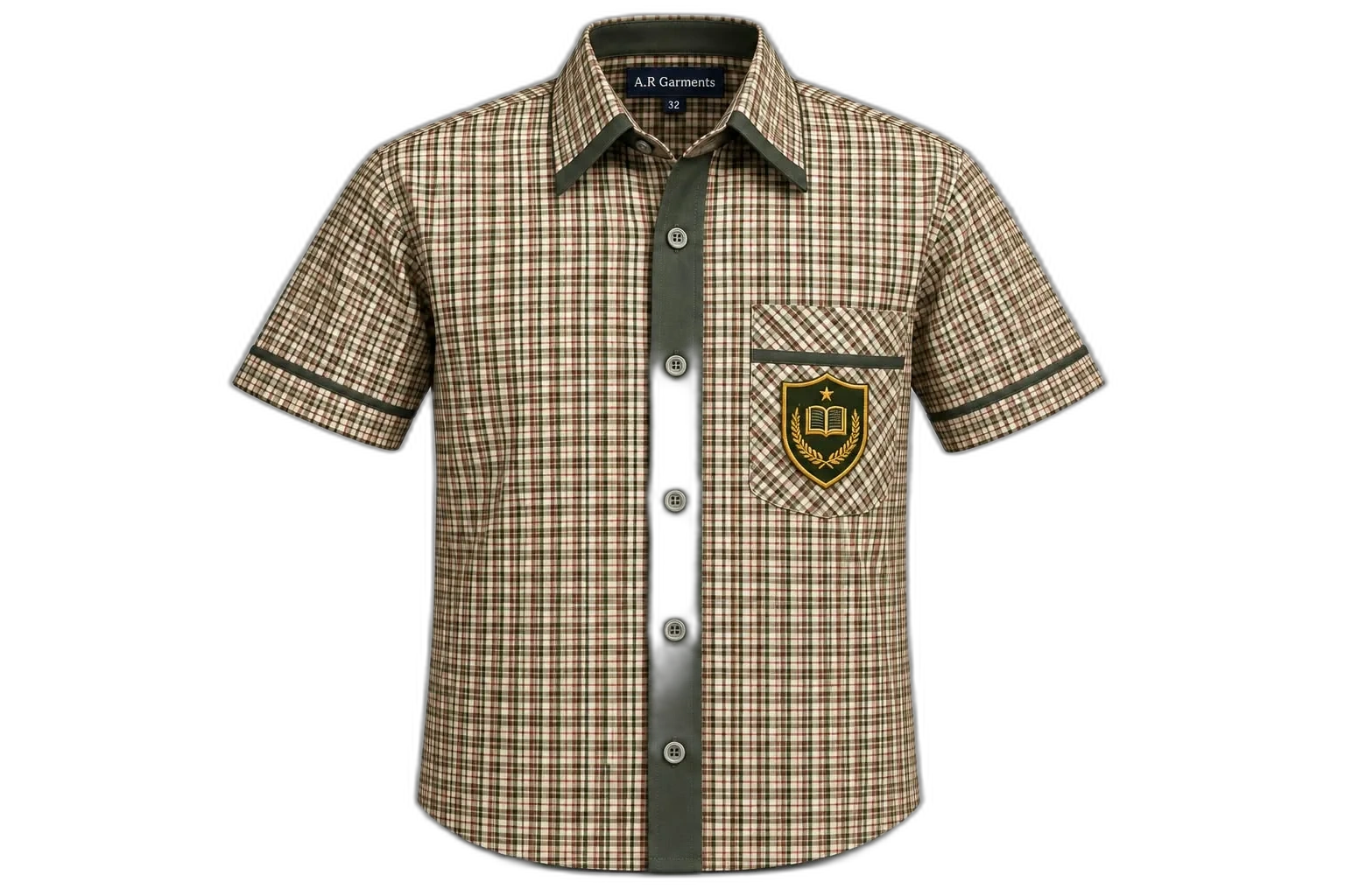 Half-Sleeve School Shirts