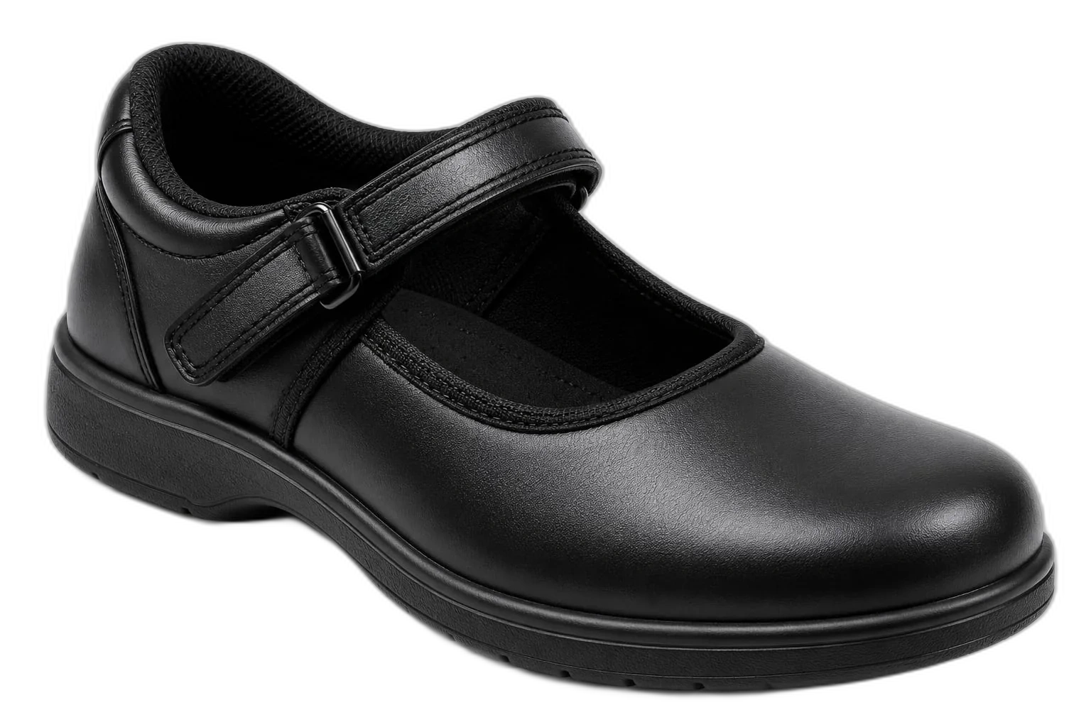 Classic Black Oxford Leather