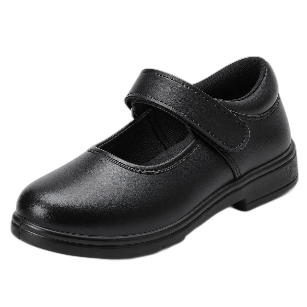 Black Velcro-Strap Junior