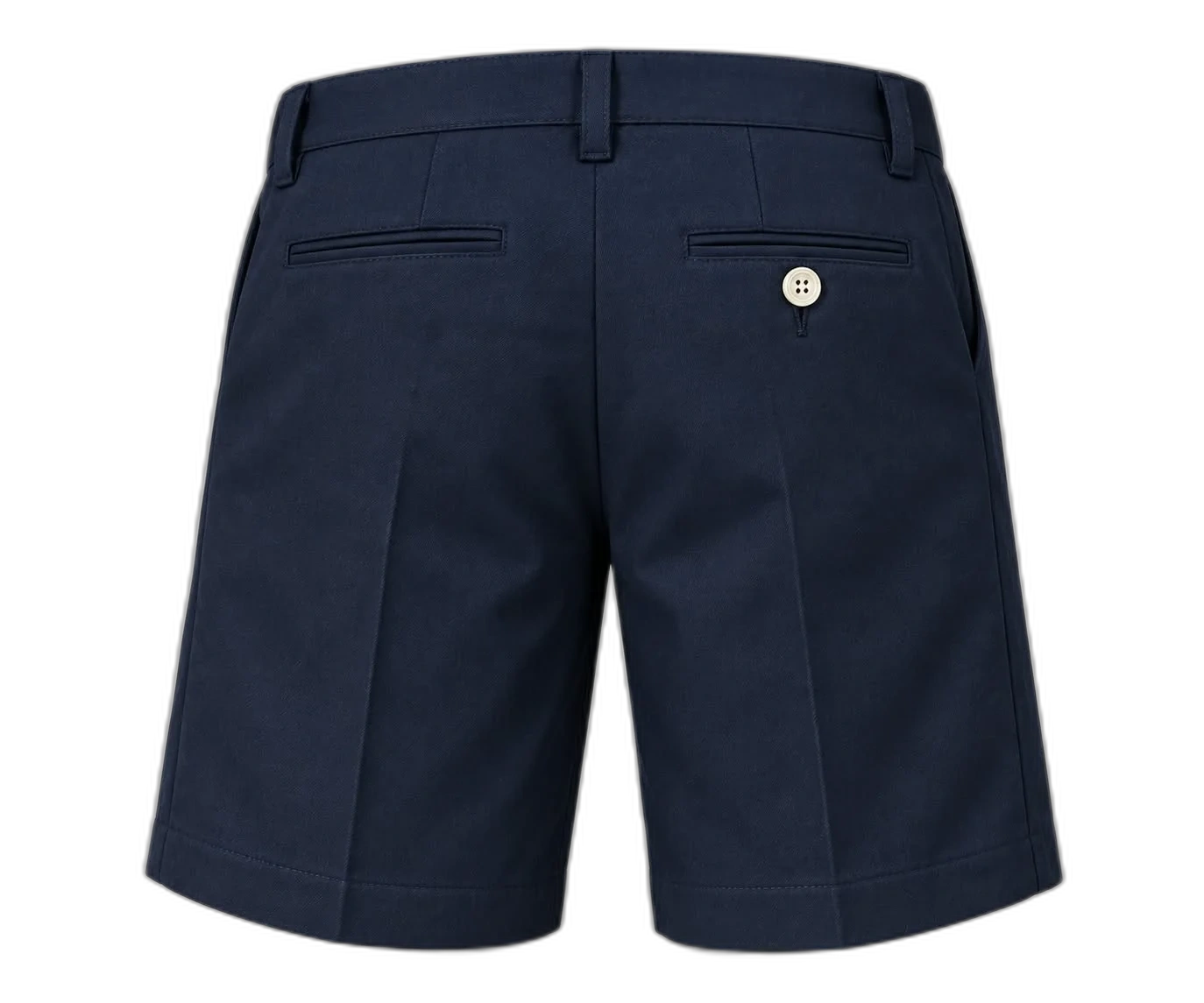 Navy longer shorts