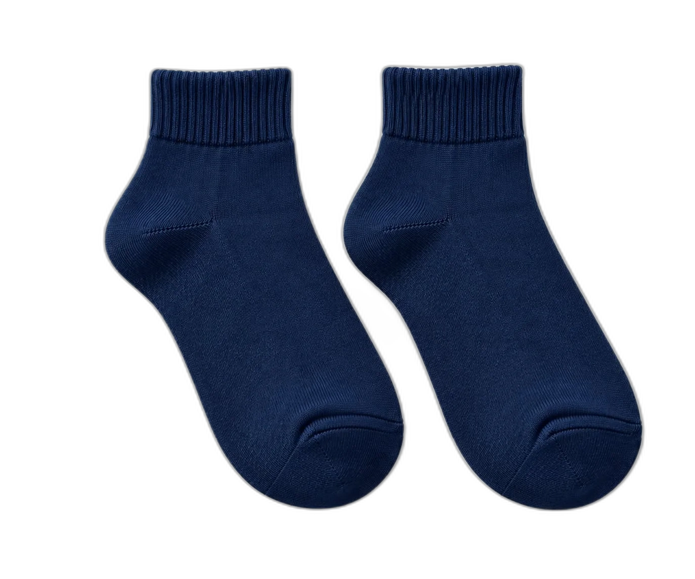 Navy crew socks