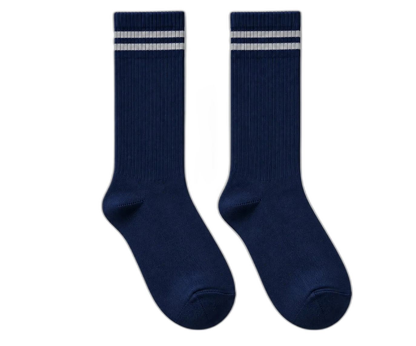Navy knee-high socks