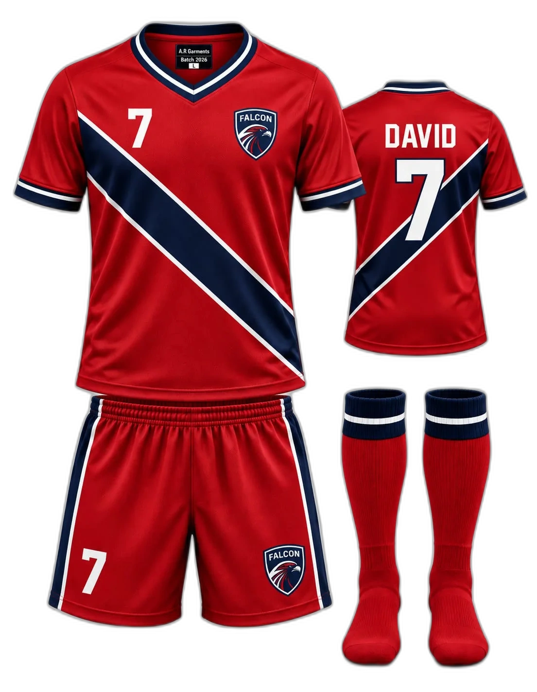 Crimson Chevron Jersey