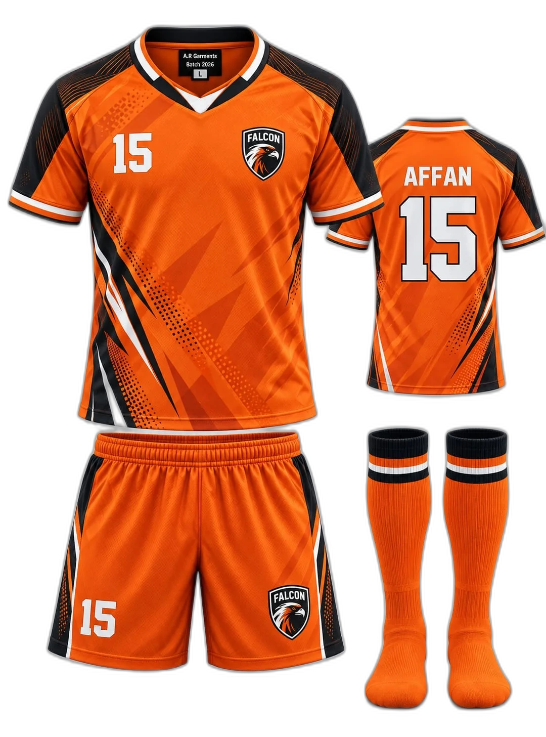 Orange Velocity Jersey