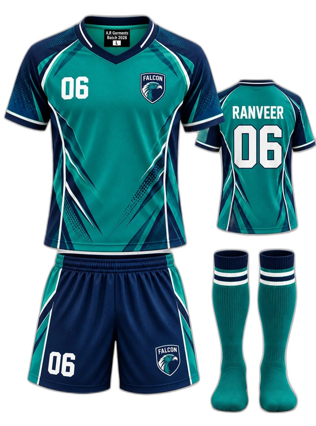 Navy Lightning Jersey