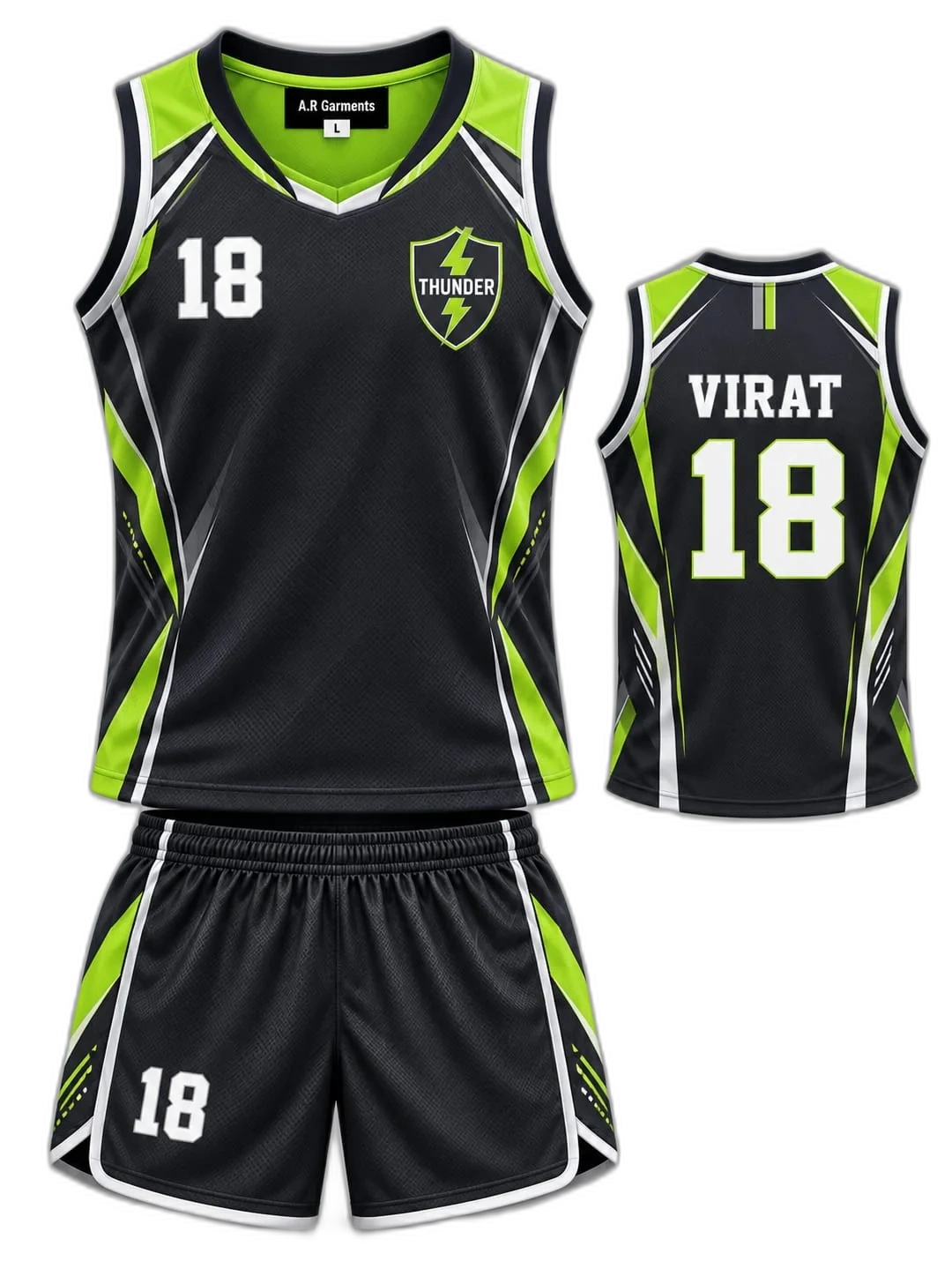 Charcoal Sprint Singlet