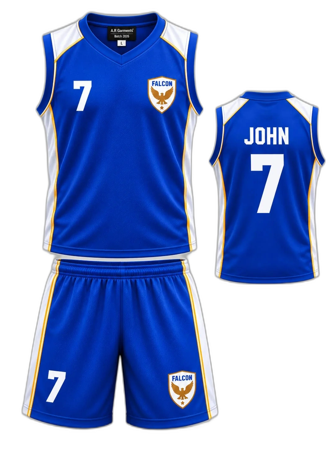 Royal Blue Basketball Kit