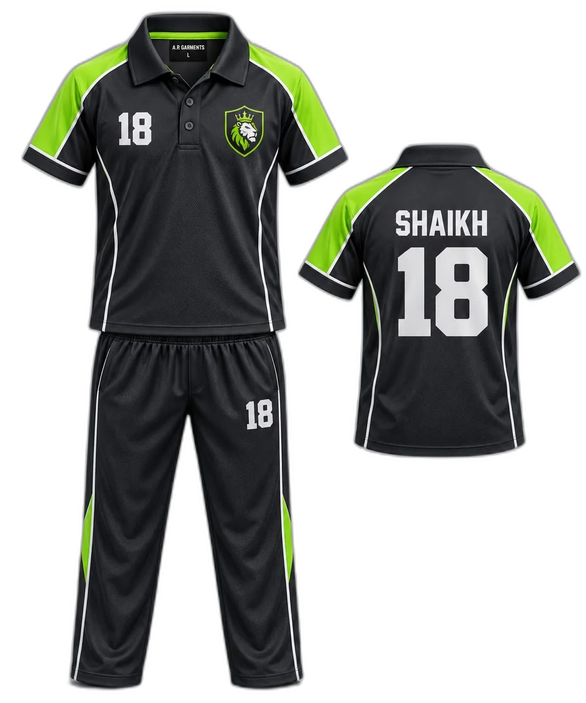 Sunrise Gold Cricket Jersey