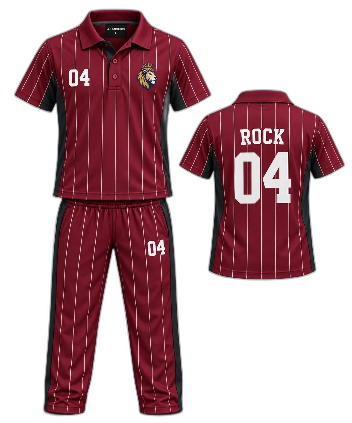 Crimson Cricket Match Kit