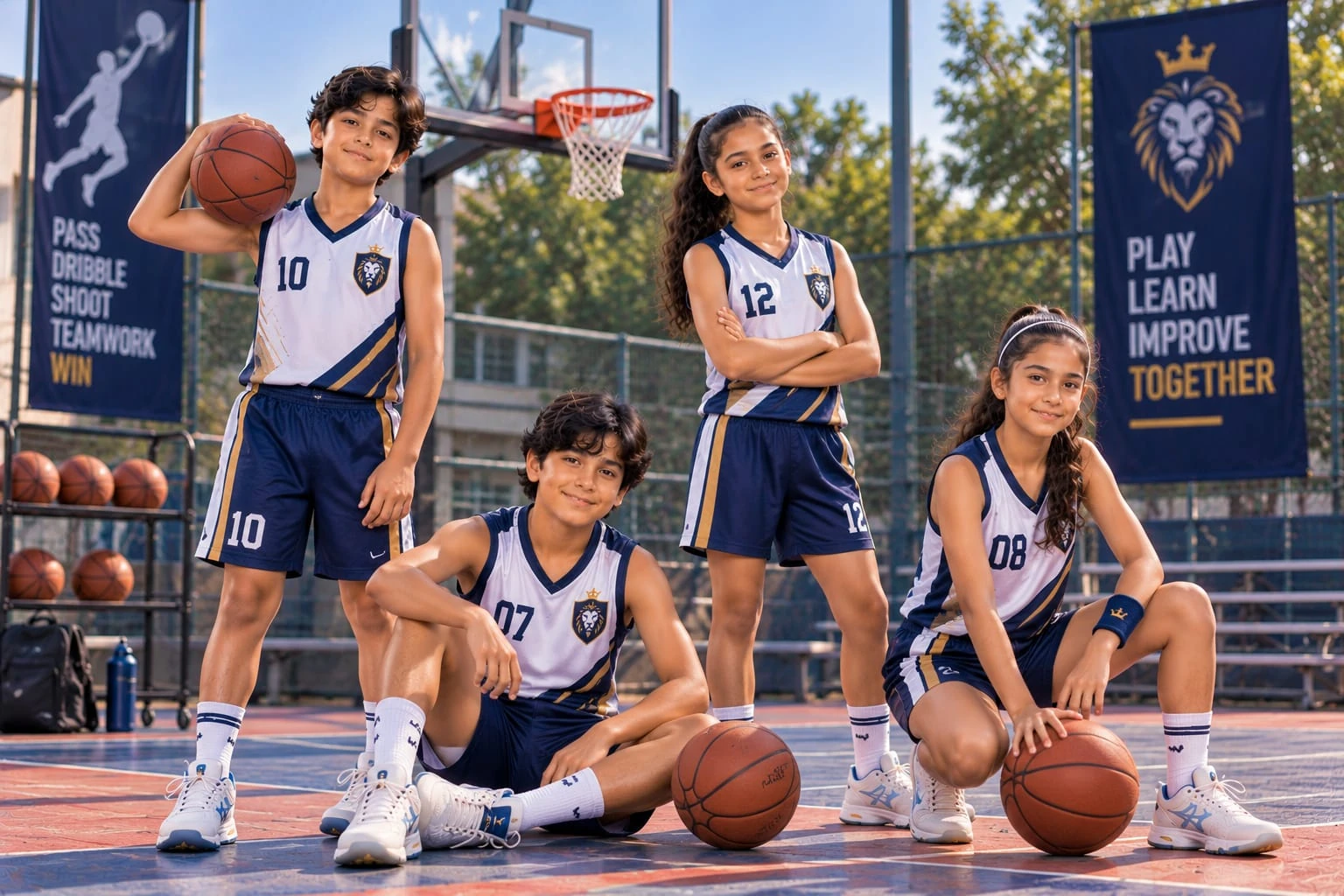 Basketball Team Uniforms
