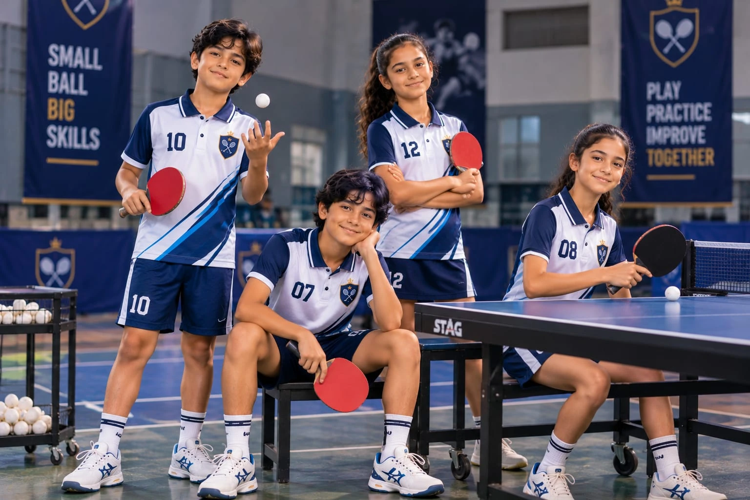 Table Tennis Squad Kits