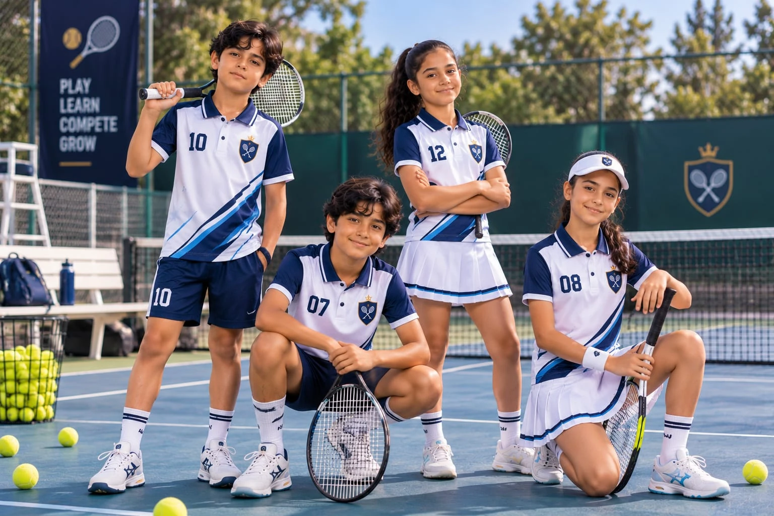 Tennis Court Uniforms