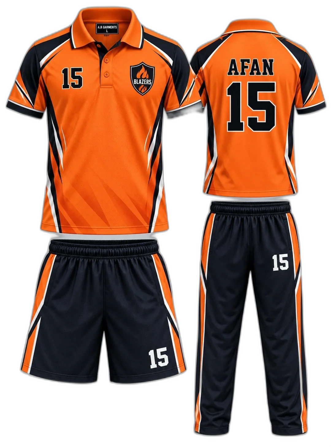 Orange Blaze House Jersey