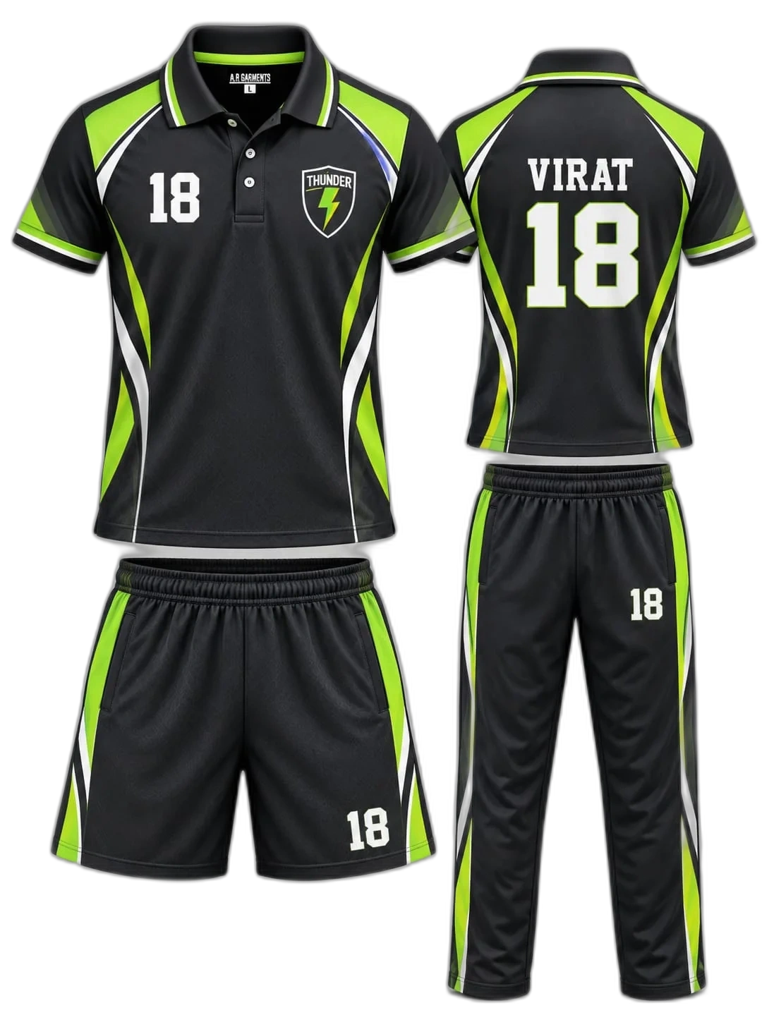 Black Teal House Uniform